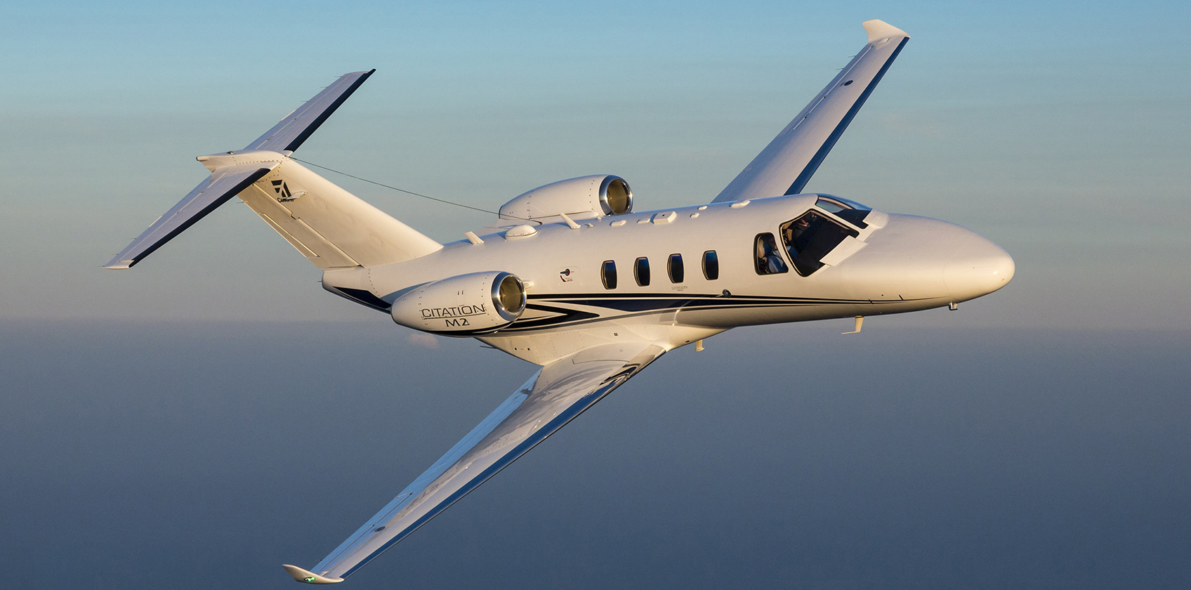 Citation M2 inflight