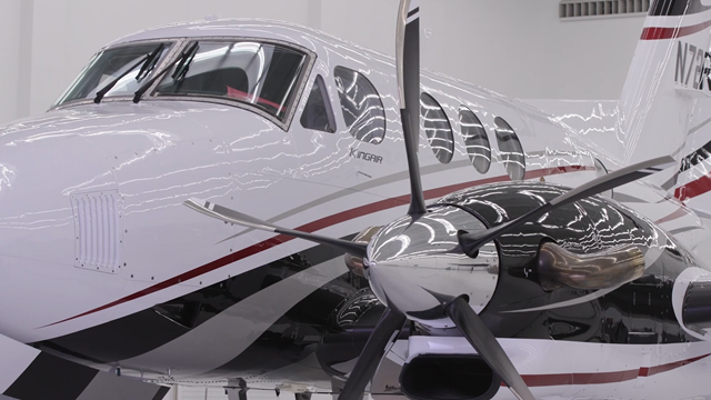 Upgraded King Air F90.